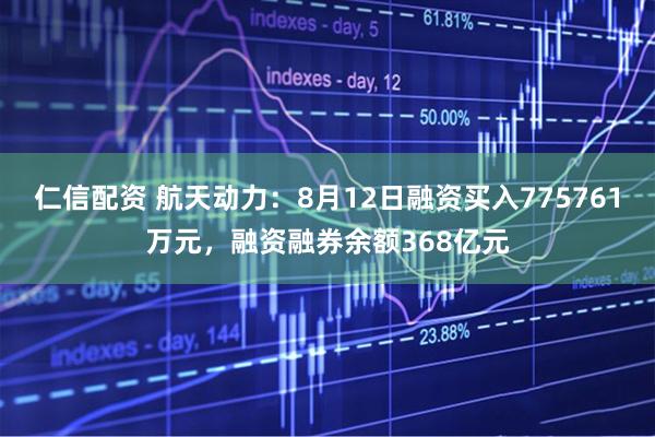仁信配资 航天动力：8月12日融资买入775761万元，融资融券余额368亿元